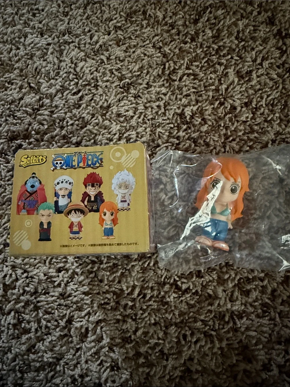 Bandai One Piece Softbits Blind Box Figure - Nami New